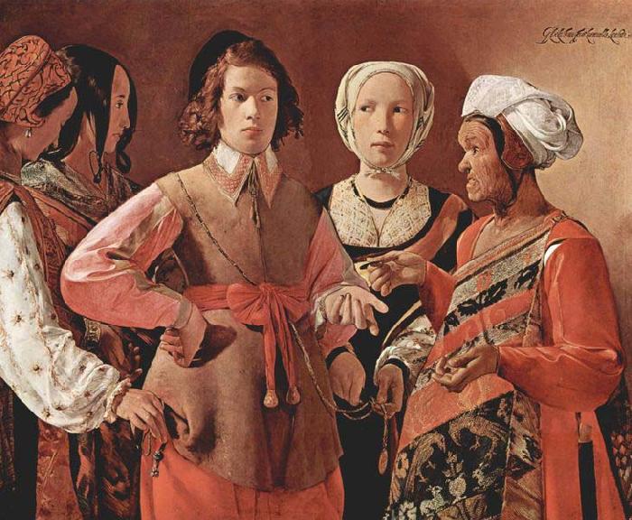 Georges de La Tour The Fortune Teller oil painting image